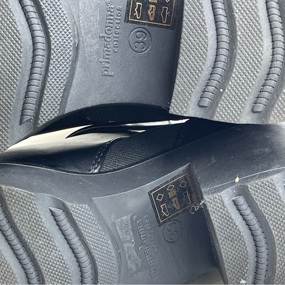 Chunky Black Boots with Buckles Primadonna From Italy - Picture 9 of 9